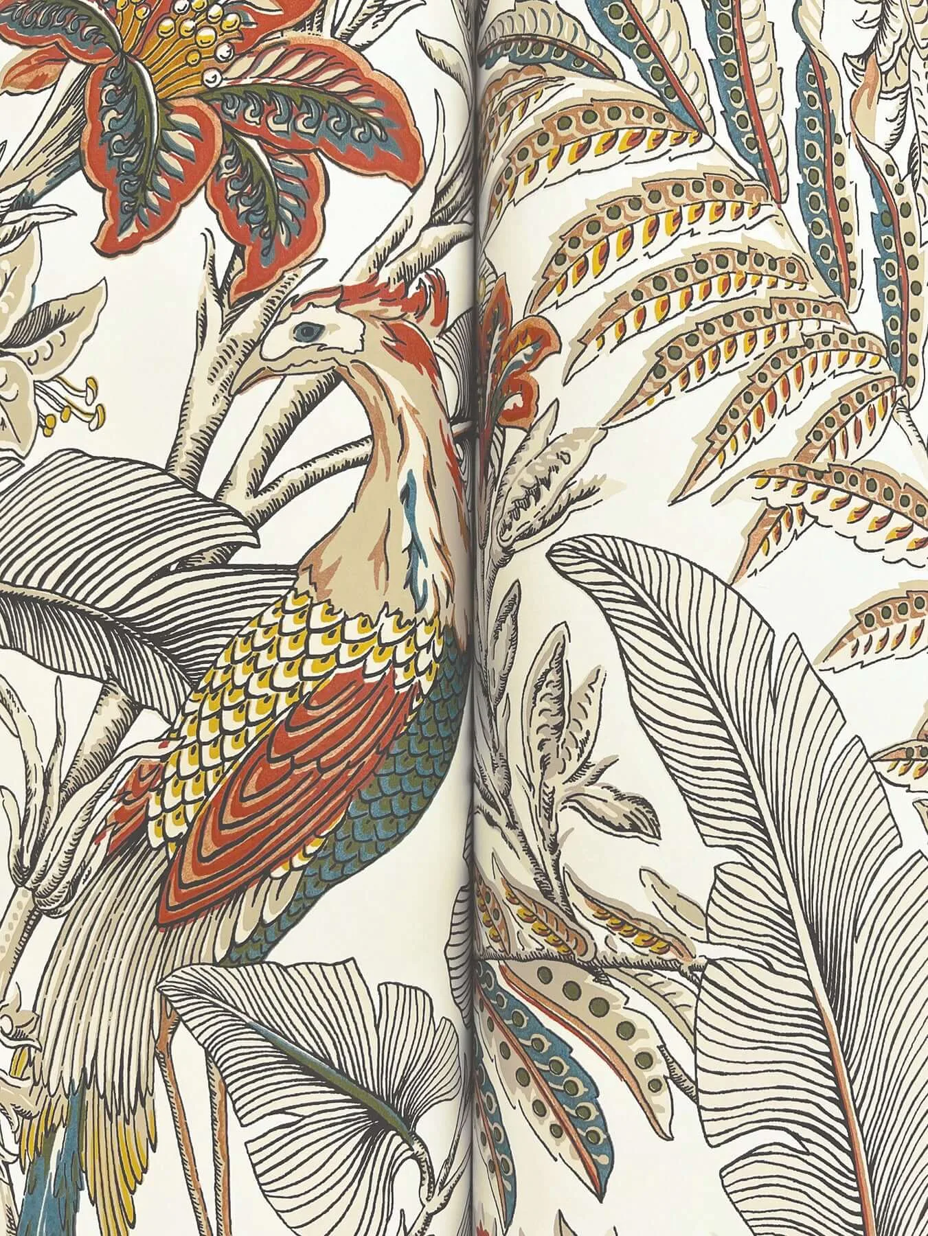 Antonina Vella Heronwood - Sedona Wallpaper | Buy Online Antonina Vella Heronwood wallpaper, color Sedona, SKU AB3105