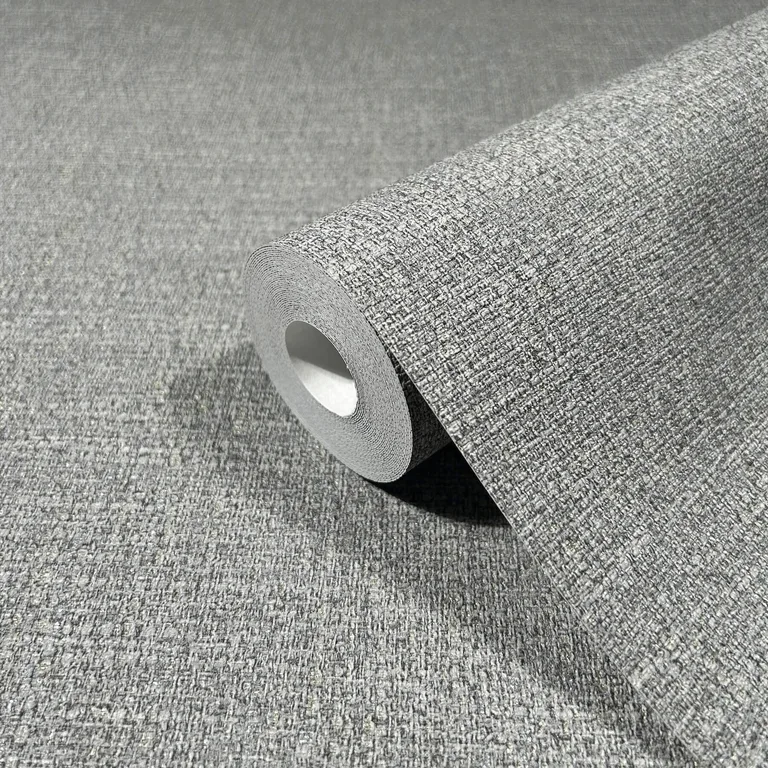 Antonina Vella Highland Tweed wallpaper, color Dark Grey, SKU MA34915