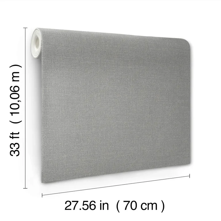 Antonina Vella Highland Tweed wallpaper, color Dark Grey, SKU MA34915