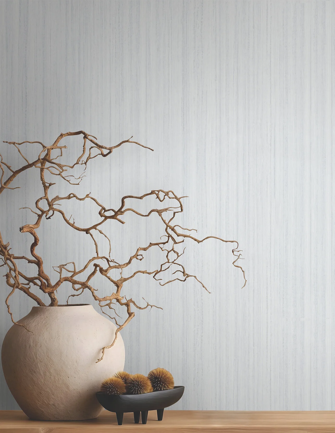Antonina Vella Indra wallpaper, color Light Grey, SKU MA35832
