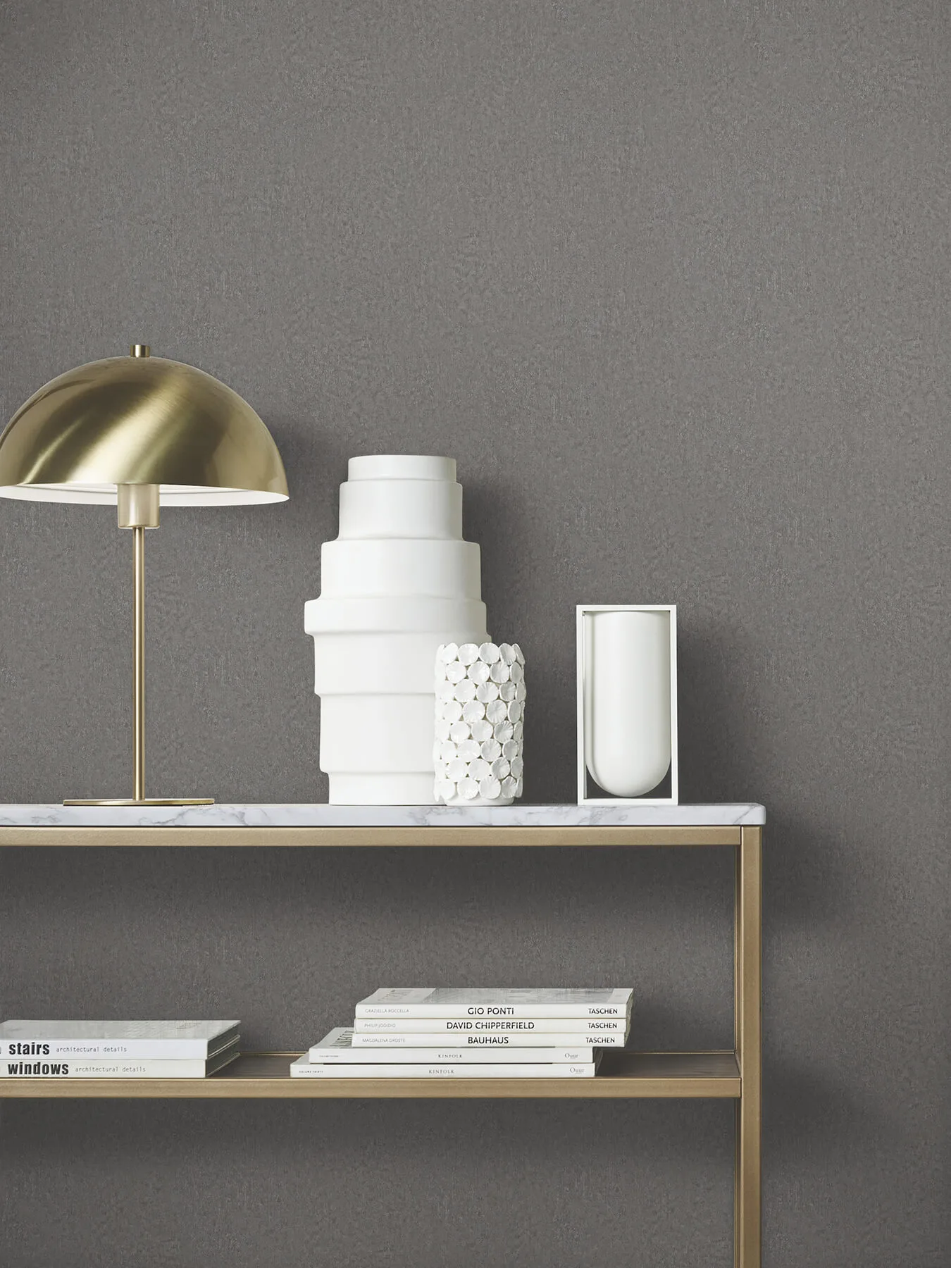 Antonina Vella Jemma - Dark Grey Wallpaper | Buy Online Antonina Vella Jemma wallpaper, color Dark Grey, SKU MA35541