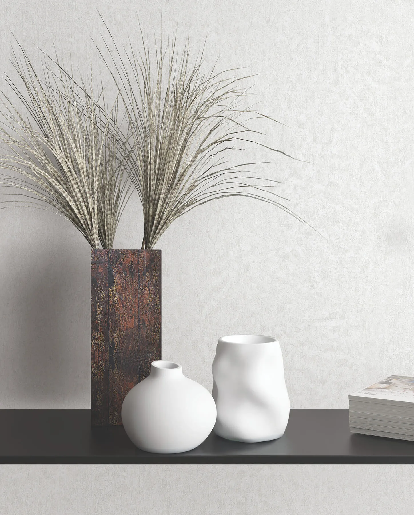 Antonina Vella Jemma wallpaper, color White, SKU MA35544