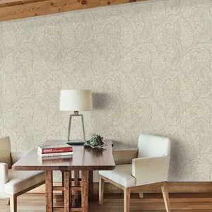 Antonina Vella Kashmir Dreams Paisley wallpaper, color Pink, SKU BO6653