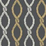Antonina Vella Laureate - Off Black Wallpaper | Buy Online Antonina Vella Laureate wallpaper, color Off Black, SKU VP1324