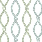 Antonina Vella Laureate - Blue & Green Wallpaper | Buy Online Antonina Vella Laureate wallpaper, color Blue & Green, SKU VP1321