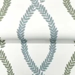 Antonina Vella Laureate - Blue & Green Wallpaper | Buy Online Antonina Vella Laureate wallpaper, color Blue & Green, SKU VP1321
