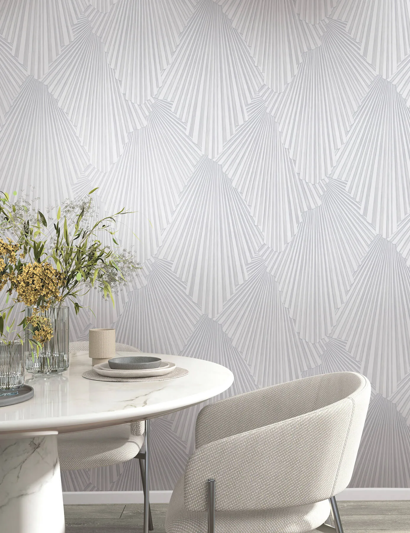 Antonina Vella Lumiere wallpaper, color Off-White, SKU MA35846
