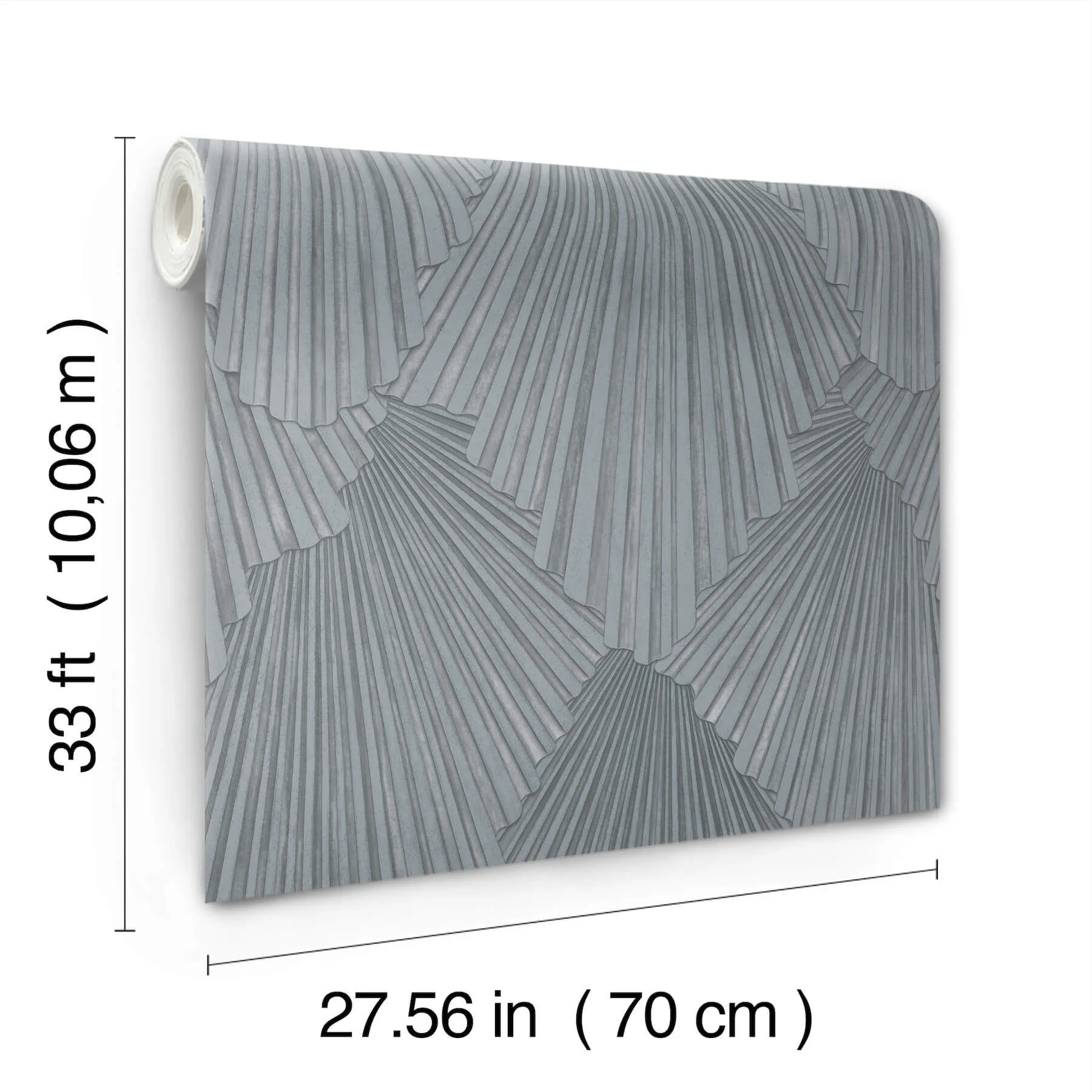 Antonina Vella Lumiere - Pewter Wallpaper | Buy Online Antonina Vella Lumiere wallpaper, color Pewter, SKU MA35849