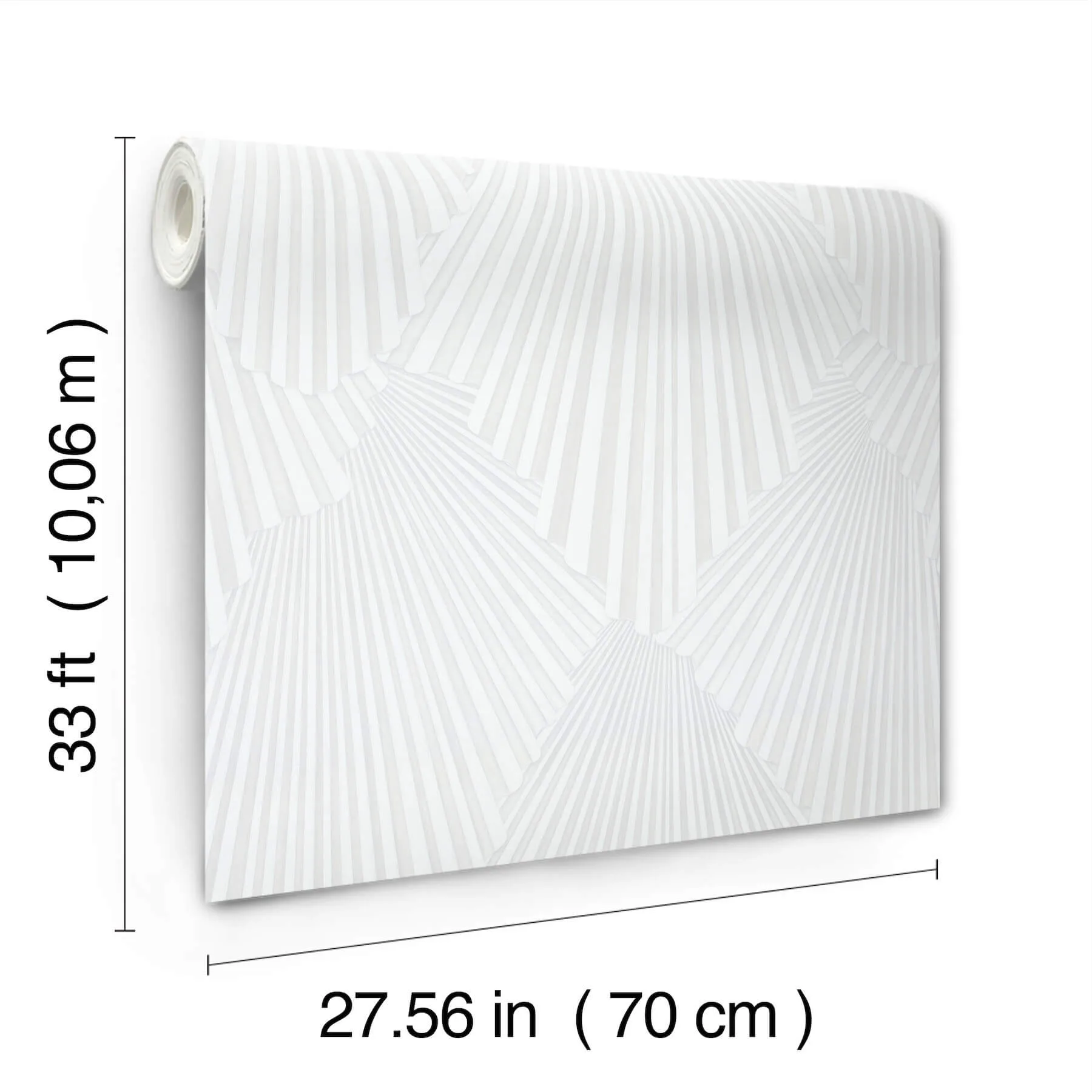 Antonina Vella Lumiere wallpaper, color White, SKU MA35845