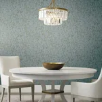 Antonina Vella Luminous Branches - Blue & Gold Wallpaper | Buy Online Antonina Vella Luminous Branches wallpaper, color Blue & Gold, SKU DD3813