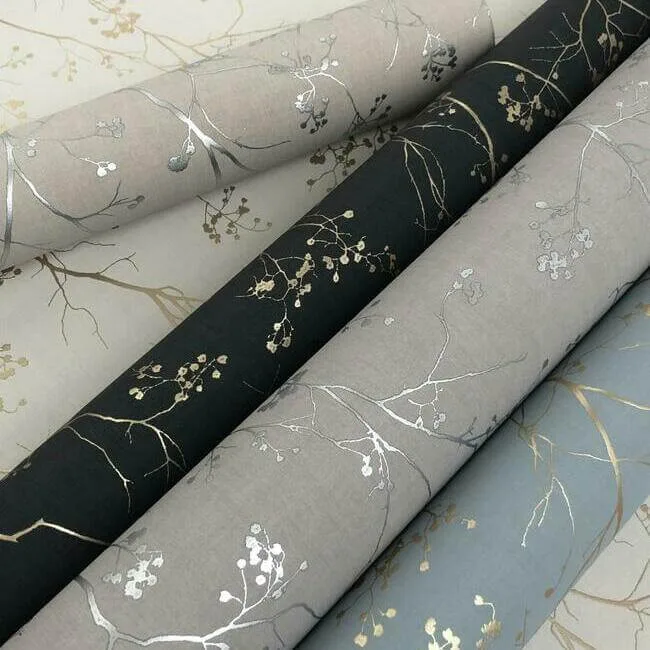 Antonina Vella Luminous Branches - Cream & Gold Wallpaper | Buy Online Antonina Vella Luminous Branches wallpaper, color Cream & Gold, SKU DD3812