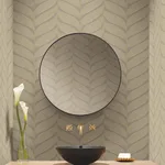 Antonina Vella Luminous Leaves - Grey & Gold Wallpaper | Buy Online Antonina Vella Luminous Leaves wallpaper, color Grey & Gold, SKU MD7164