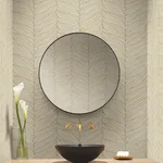 Antonina Vella Luminous Leaves - Neutral & Gold Wallpaper | Buy Online Antonina Vella Luminous Leaves wallpaper, color Neutral & Gold, SKU MD7162