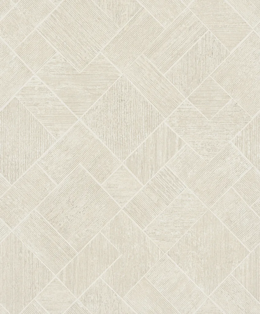 Antonina Vella Marquetry wallpaper, color Beige, SKU MA35509