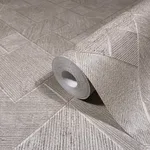 Antonina Vella Marquetry wallpaper, color Grey, SKU MA35510