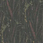 Antonina Vella Meadow Splendor - Black Wallpaper | Buy Online Antonina Vella Meadow Splendor wallpaper, color Black, SKU LL3241