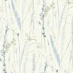 Antonina Vella Meadow Splendor - Blue Wallpaper | Buy Online Antonina Vella Meadow Splendor wallpaper, color Blue, SKU LL3242