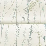 Antonina Vella Meadow Splendor - Blue Wallpaper | Buy Online Antonina Vella Meadow Splendor wallpaper, color Blue, SKU LL3242