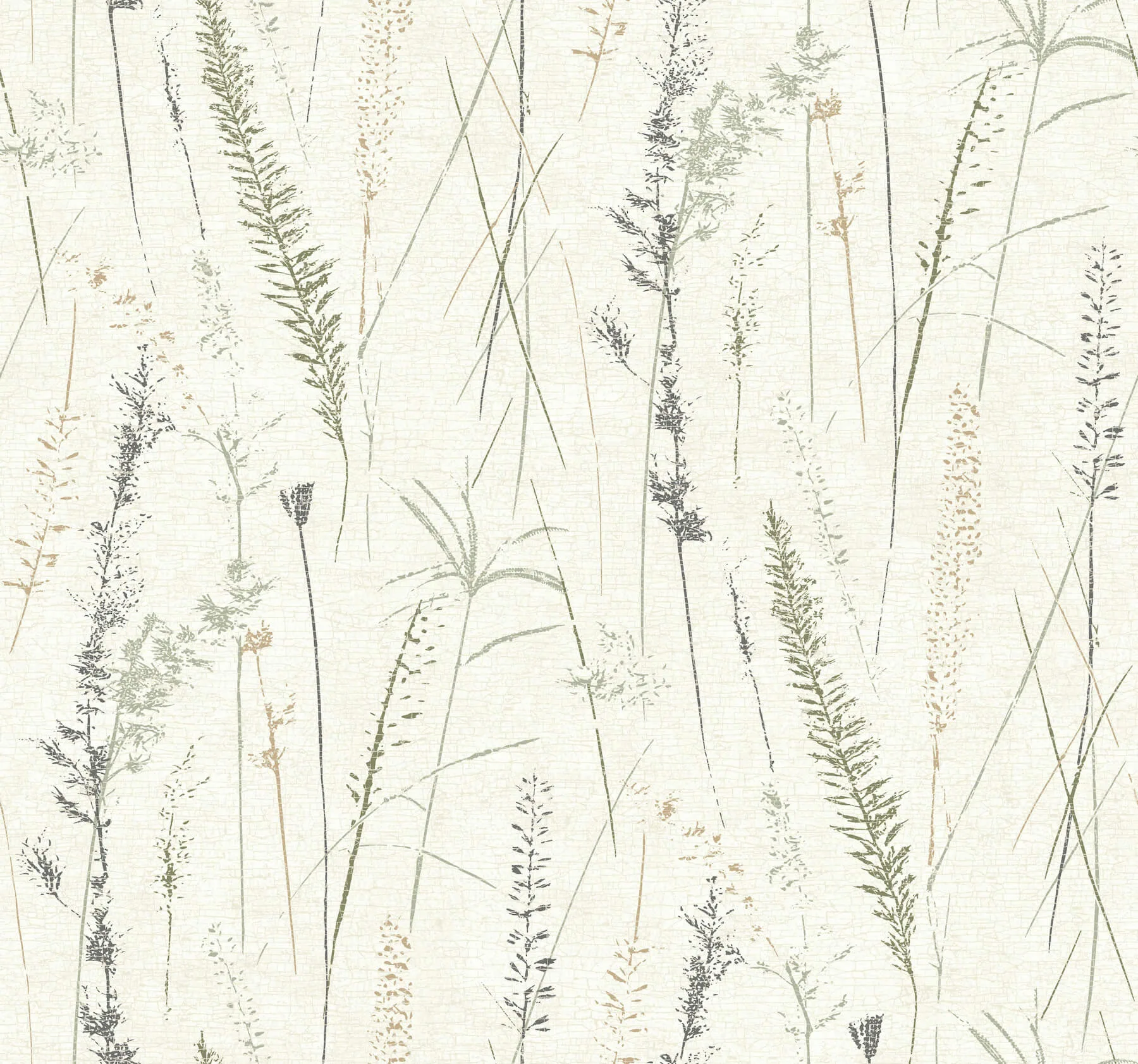 Antonina Vella Meadow Splendor wallpaper, color Charcoal, SKU LL3240