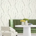 Antonina Vella Meadow Splendor - Charcoal Wallpaper | Buy Online Antonina Vella Meadow Splendor wallpaper, color Charcoal, SKU LL3240