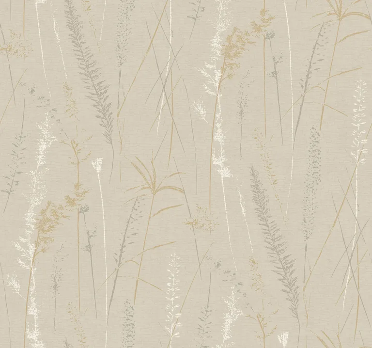 Antonina Vella Meadow Splendor wallpaper, color Neutral, SKU LL3239