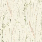 Antonina Vella Meadow Splendor - Salmon Wallpaper | Buy Online Antonina Vella Meadow Splendor wallpaper, color Salmon, SKU LL3238