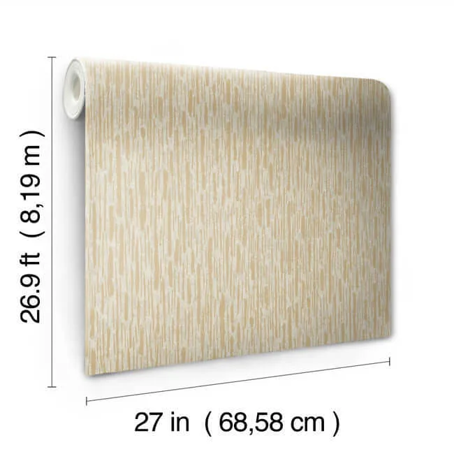 Antonina Vella Metallic Cascade - Neutrals & Gold Wallpaper | Buy Online Antonina Vella Metallic Cascade wallpaper, color Neutrals & Gold, SKU MD7152