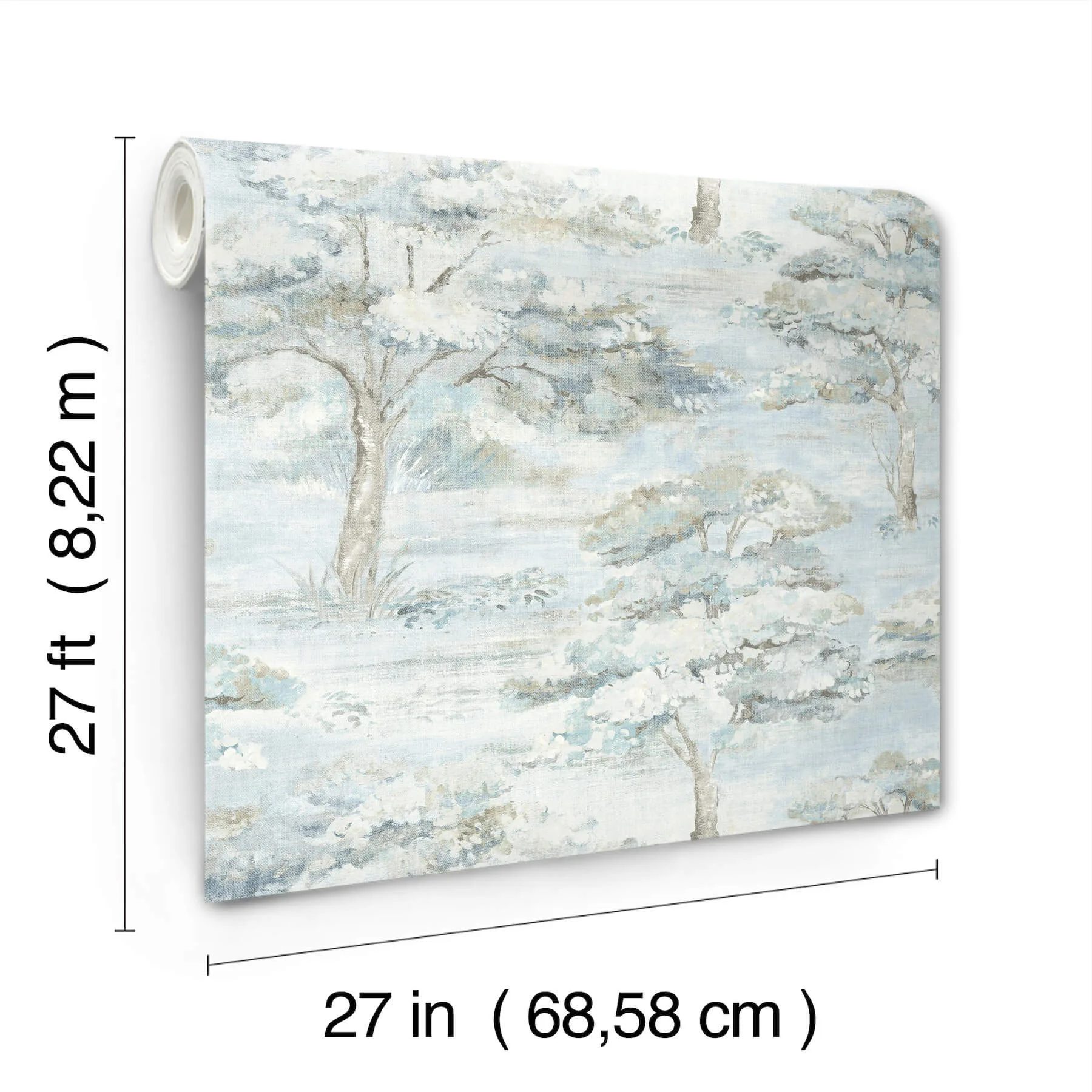 Antonina Vella Moreno - Blue Wallpaper | Buy Online Antonina Vella Moreno wallpaper, color Blue, SKU LL3226