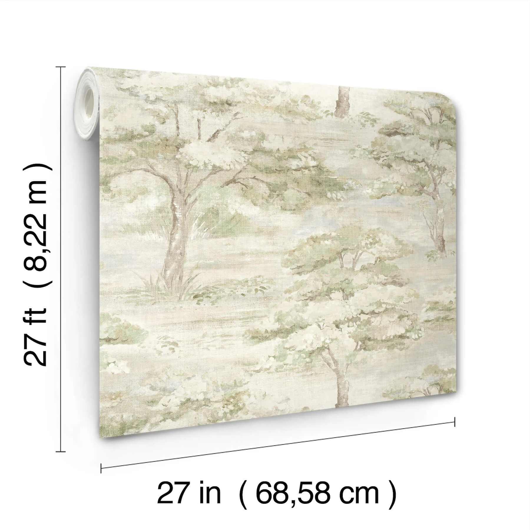 Antonina Vella Moreno - Green Wallpaper | Buy Online Antonina Vella Moreno wallpaper, color Green, SKU LL3224