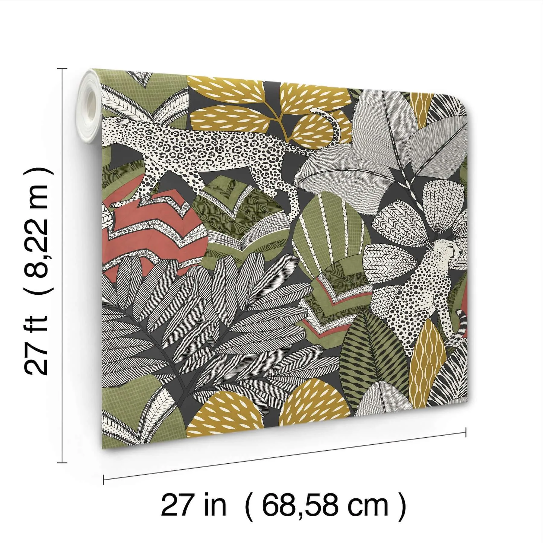 Antonina Vella Namiri - Black Wallpaper | Buy Online Antonina Vella Namiri wallpaper, color Black, SKU AB3112