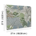 Antonina Vella Namiri - Blue Wallpaper | Buy Online Antonina Vella Namiri wallpaper, color Blue, SKU AB3115