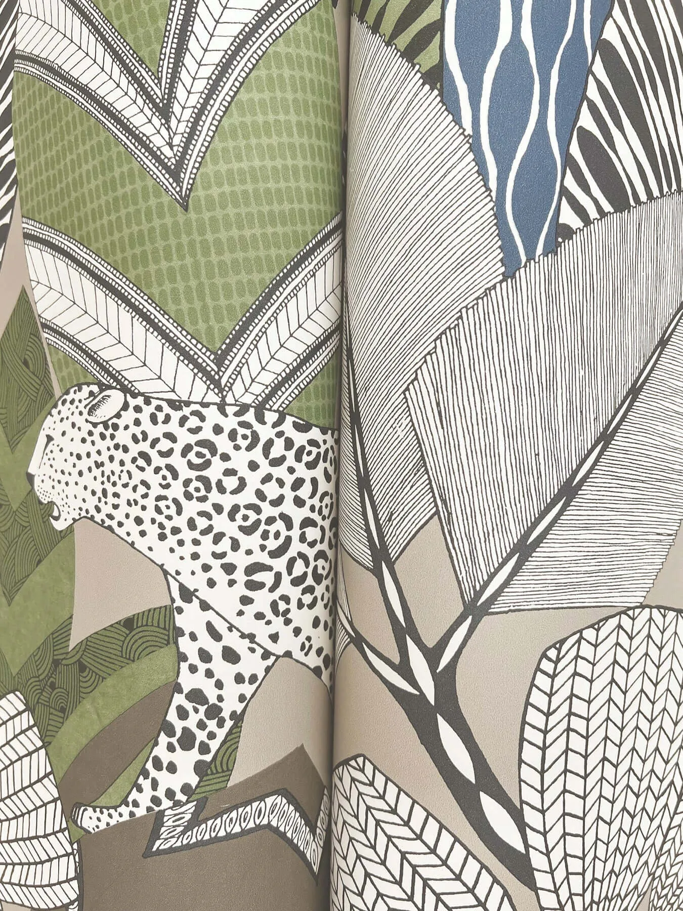 Antonina Vella Namiri - Blue Wallpaper | Buy Online Antonina Vella Namiri wallpaper, color Blue, SKU AB3115