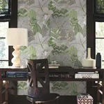 Antonina Vella Namiri - Green Wallpaper | Buy Online Antonina Vella Namiri wallpaper, color Green, SKU AB3114