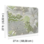 Antonina Vella Namiri - Green Wallpaper | Buy Online Antonina Vella Namiri wallpaper, color Green, SKU AB3114