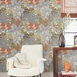 Antonina Vella Namiri - Ochre Wallpaper | Buy Online Antonina Vella Namiri wallpaper, color Ochre, SKU AB3111