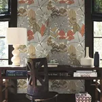 Antonina Vella Namiri - Ochre Wallpaper | Buy Online Antonina Vella Namiri wallpaper, color Ochre, SKU AB3111