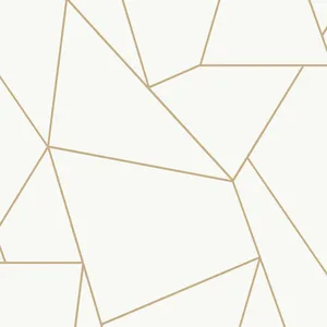 Antonina Vella Nazca wallpaper, color White & Gold, SKU MD7182