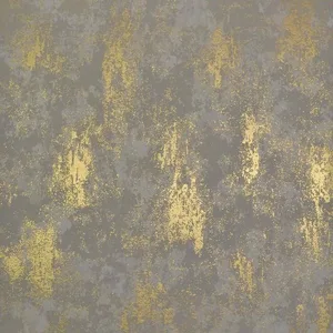 Antonina Vella Nebula wallpaper, color Khaki & Gold, SKU NW3574