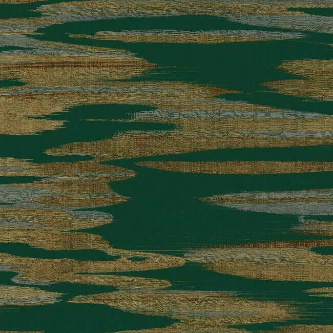 Antonina Vella Nimbus wallpaper, color Teal, SKU DD3823