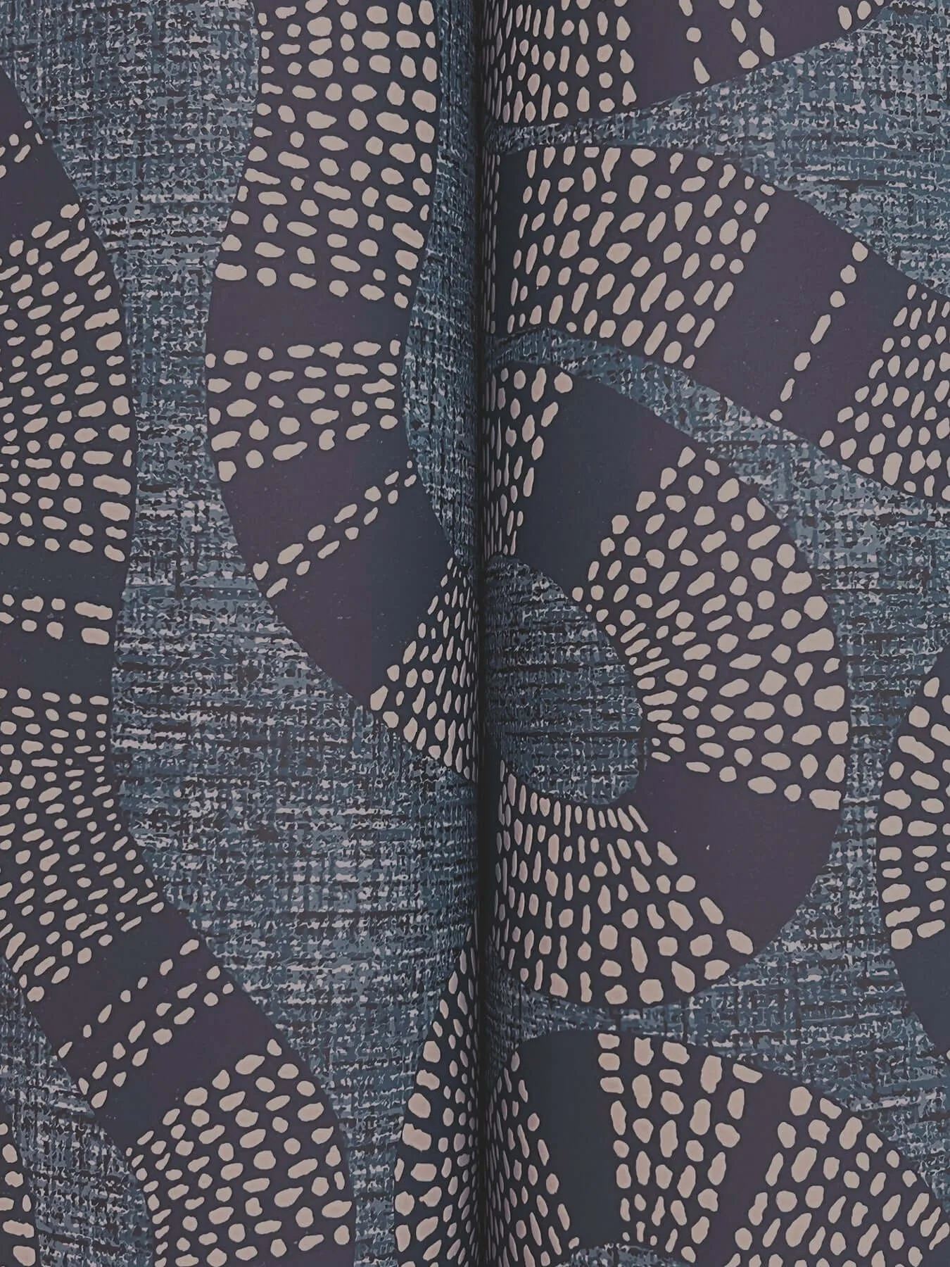 Antonina Vella Ophidia - Navy Wallpaper | Buy Online Antonina Vella Ophidia wallpaper, color Navy, SKU AB3002