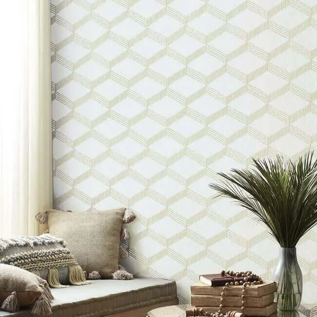 Antonina Vella Palisades Paperweave - Taupe Wallpaper | Buy Online Antonina Vella Palisades Paperweave wallpaper, color Taupe, SKU BO6724