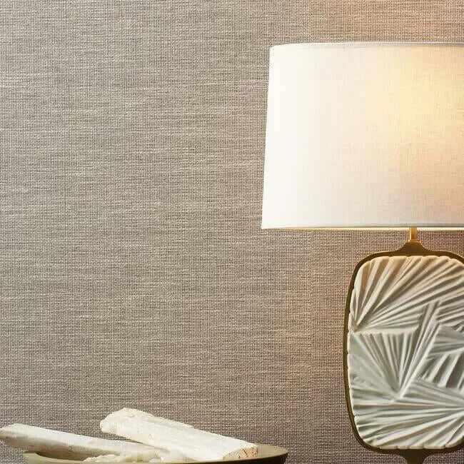 Antonina Vella Paper & Thread Weave wallpaper, color Beige, SKU BO6612