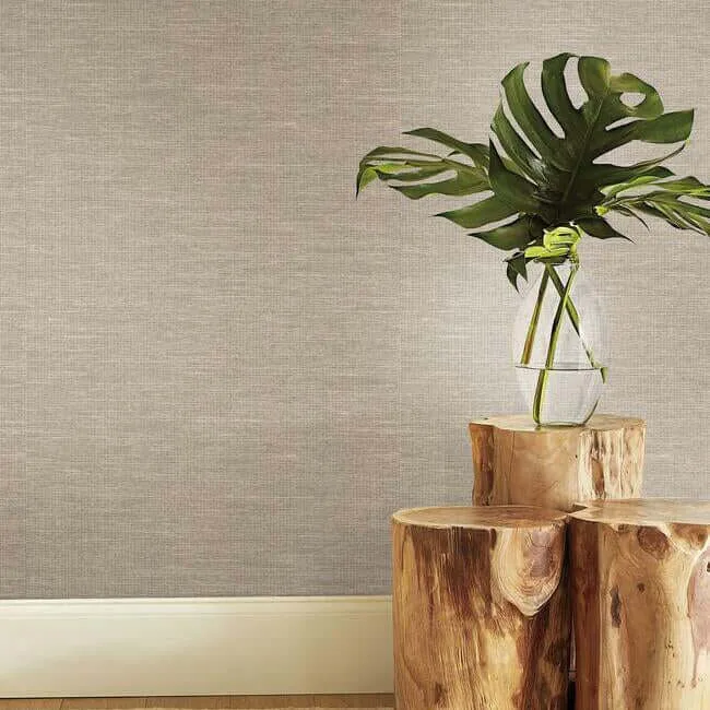 Antonina Vella Paper & Thread Weave wallpaper, color Beige, SKU BO6612