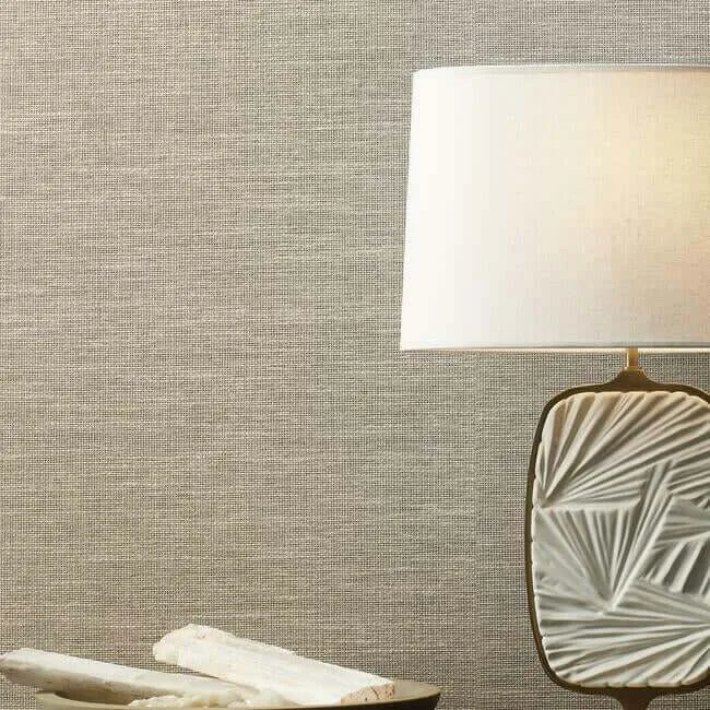 Antonina Vella Paper & Thread Weave - Cream Wallpaper | Buy Online Antonina Vella Paper & Thread Weave wallpaper, color Cream, SKU BO6611