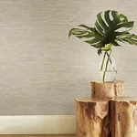 Antonina Vella Paper & Thread Weave - Cream Wallpaper | Buy Online Antonina Vella Paper & Thread Weave wallpaper, color Cream, SKU BO6611