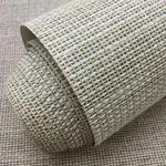 Antonina Vella Paper & Thread Weave - Cream Wallpaper | Buy Online Antonina Vella Paper & Thread Weave wallpaper, color Cream, SKU BO6611