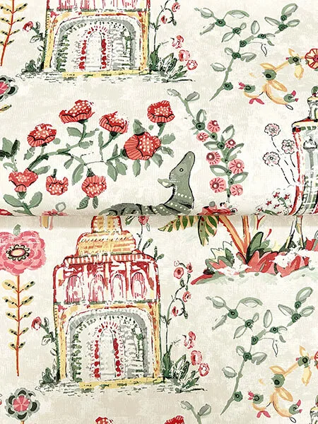 Antonina Vella Parc wallpaper, color Berry, SKU VP1401