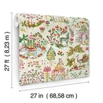 Antonina Vella Parc wallpaper, color Berry, SKU VP1401