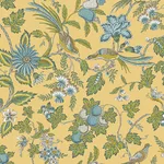 Antonina Vella Parterre wallpaper, color Saffron, SKU VP1313