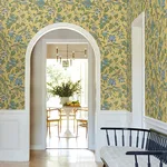 Antonina Vella Parterre wallpaper, color Saffron, SKU VP1313